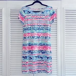 Lilly Pulitzer, Small crewneck T-shirt dress